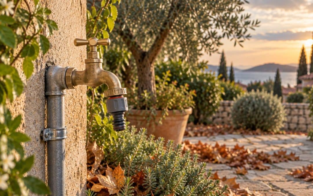 Hivernage du robinet extérieur à Hyères, protégez jardin et arrosage avant le gel