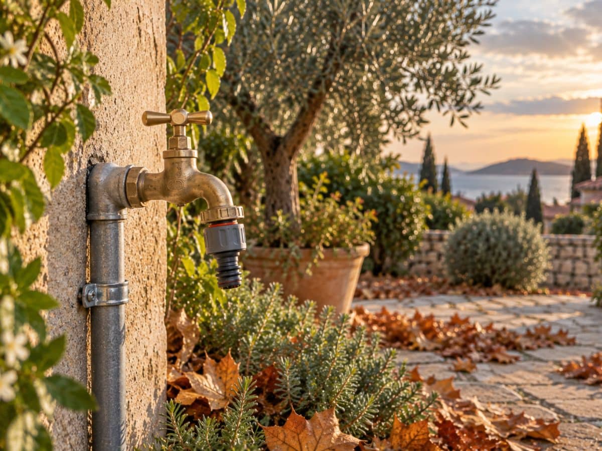 Hivernage du robinet extérieur à Hyères, protégez jardin et arrosage avant le gel