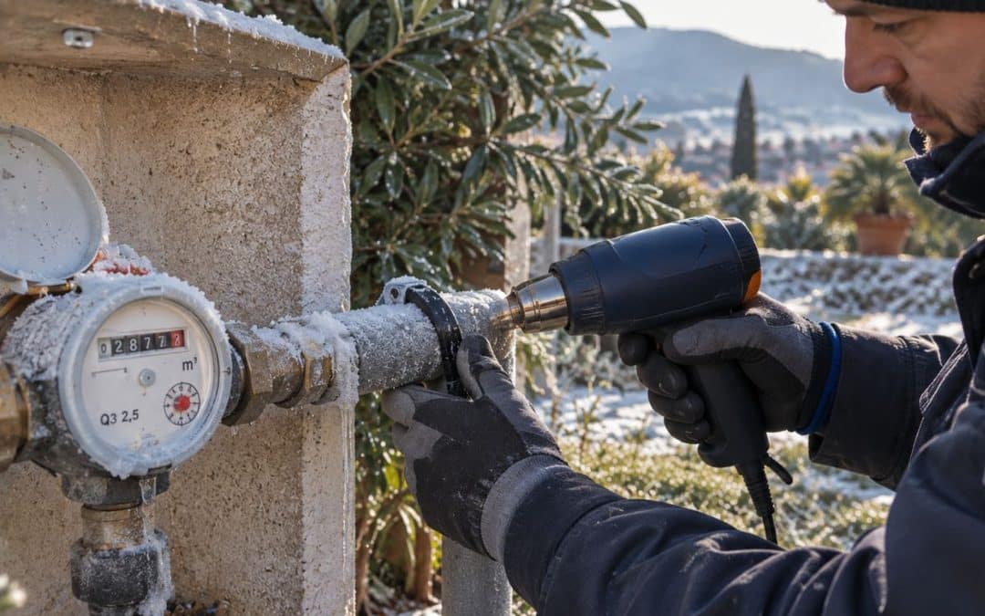 Canalisation gelée à Hyères.. Comment éviter la mauvaise surprise cet hiver